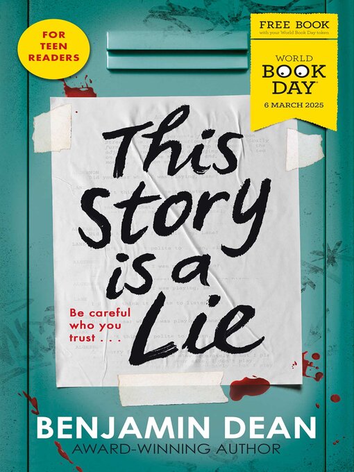 Title details for This Story is a Lie by Benjamin Dean - Wait list